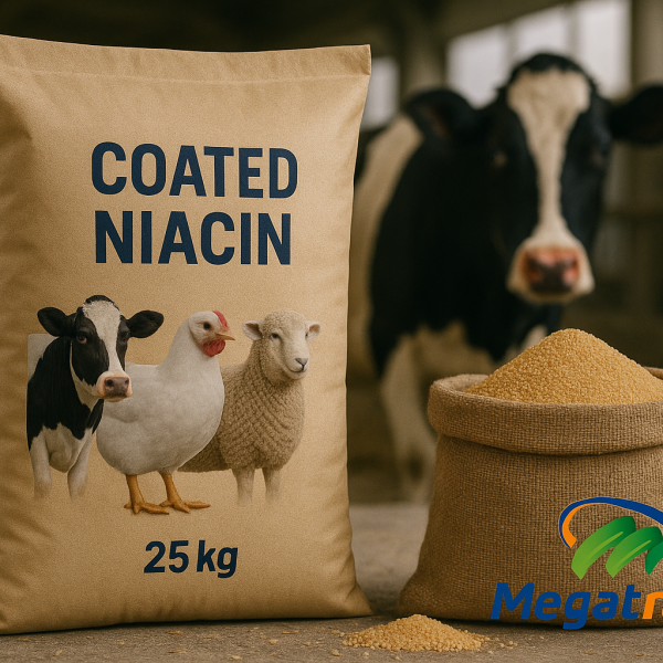 Coated niacin